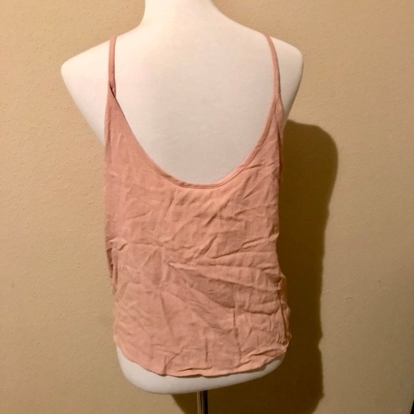 Topshop Botton Front Slouchy Tank Top - Picture 2 of 6